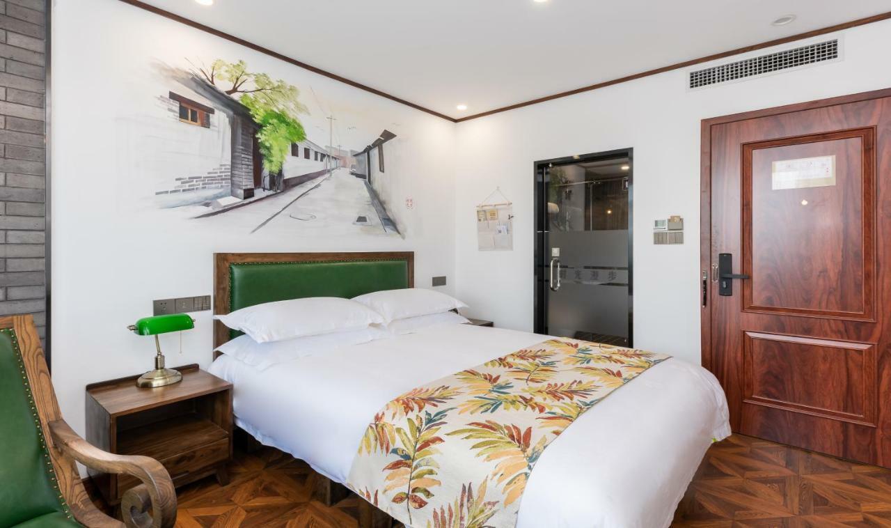 Nostalgia Hotel Near Prince Gong'S Mansion- Beihai Park, Tian'Anmen Square, Nanluoguxiang Hutong, Huguosi Hutong Snack Street, 5 Minutes Walk Away From Ping'Anli Subway Station, Free Ice Cream And Laundry Service,English Communication Well Πεκίνο Εξωτερικό φωτογραφία